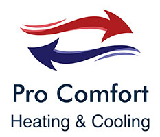 Pro Comfort Heating & Cooling header logo